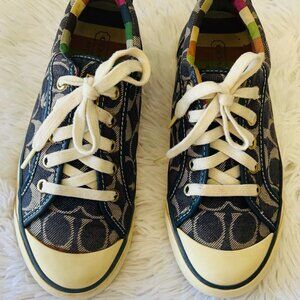 Vintage Coach sneakers| Denim